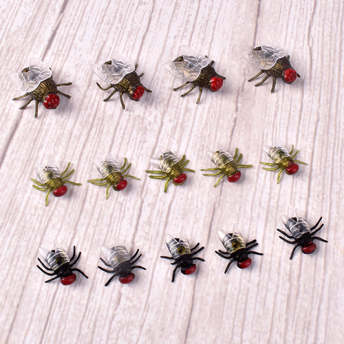 Realistische dekorative Insektenfiguren Karnz