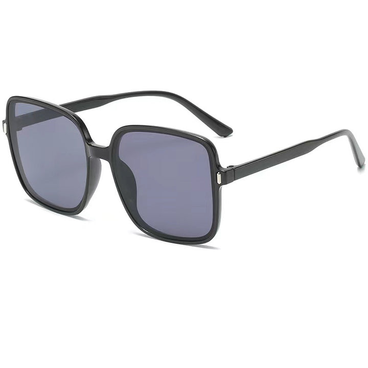 Oversized Retro Quadratische Sonnenbrille Karnz