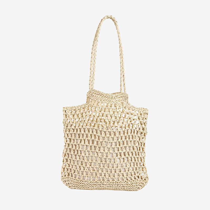 Damen Handgefertigte Netz-Strandtasche Karnz