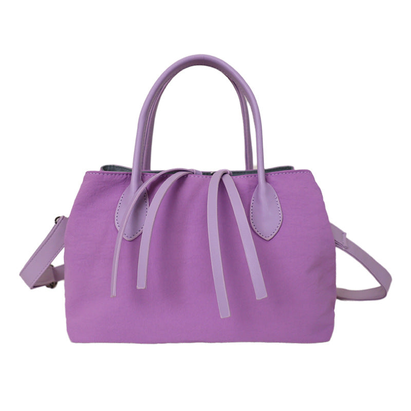 Chic Strukturierte Satchel Karnz
