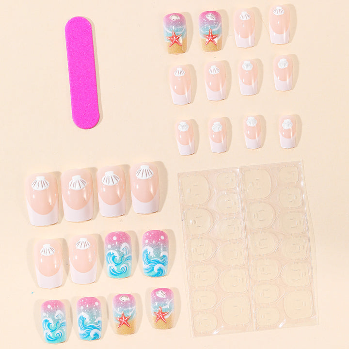 Ozean-Themen Nagelkunst Set Karnz