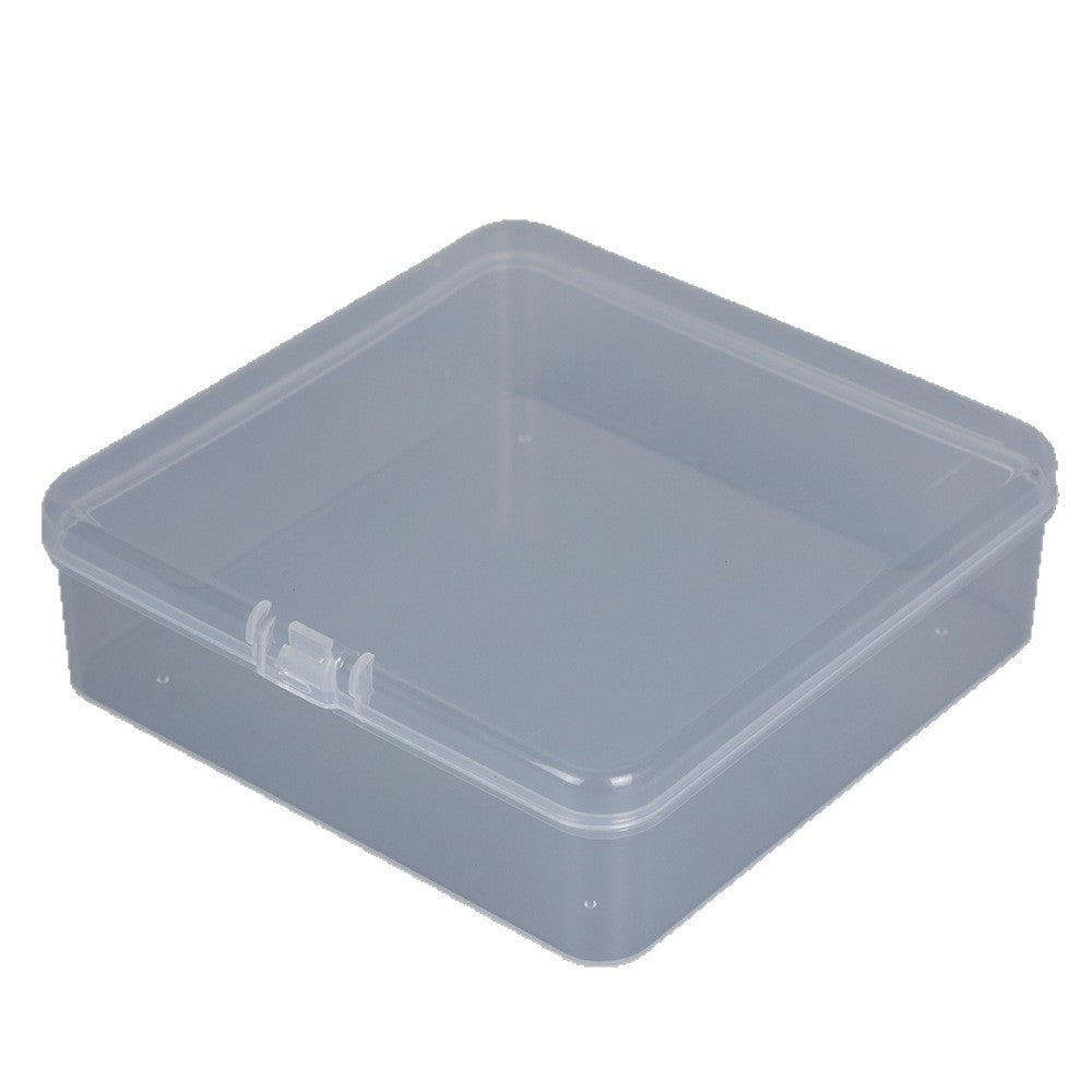 Transparente quadratische Aufbewahrungsbox Karnz