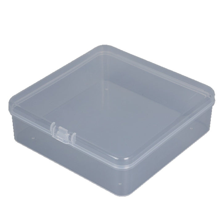 Transparente quadratische Aufbewahrungsbox Karnz