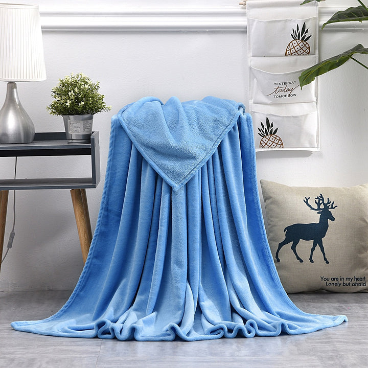 Plüsch übergroße Kapuzenfleece-Decke