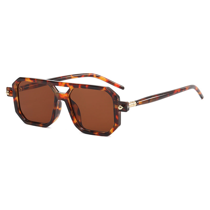 Damen modische Achteck Sonnenbrille Karnz