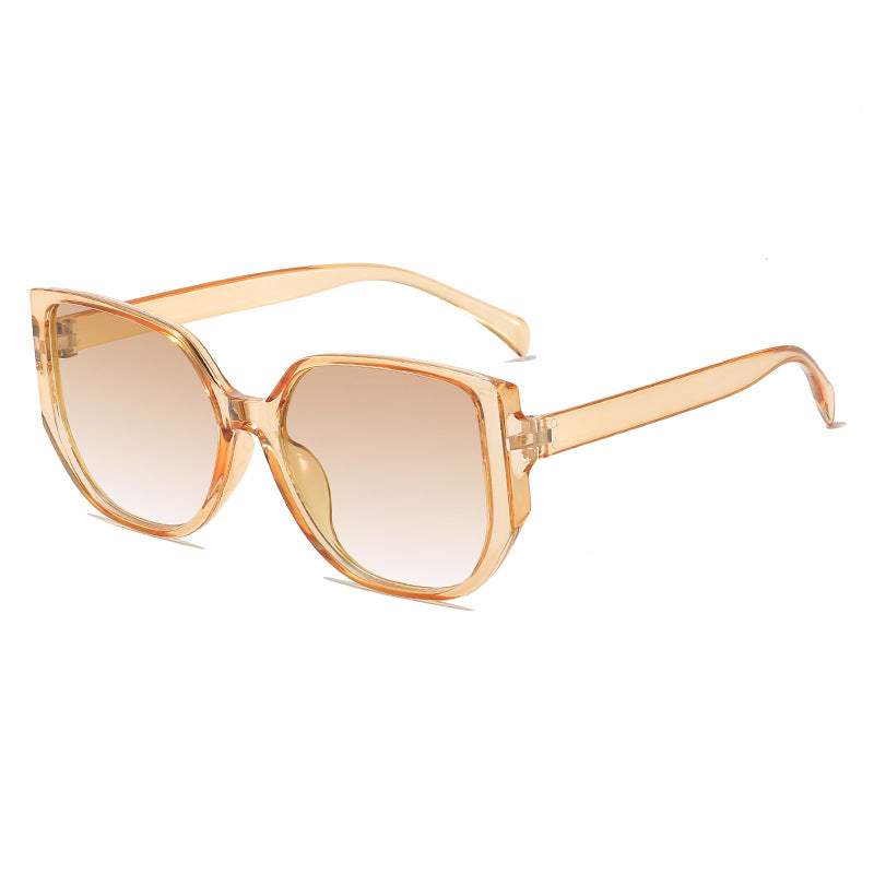 Oversized Geometric Frame Sonnenbrille Karnz