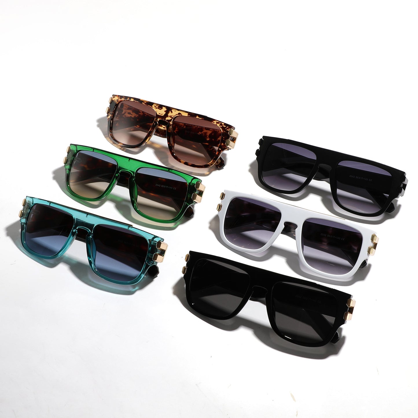 Damen trendy oversized Sonnenbrille mit markantem Design Karnz