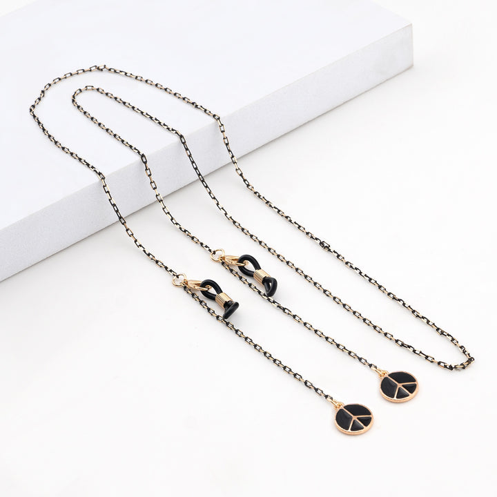 Elegante geometrische Brillenchnur Karnz
