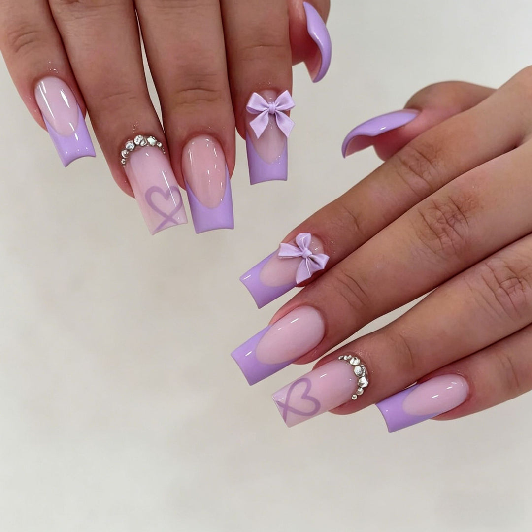 Stylisches langlebiges Press-On-Nagelset