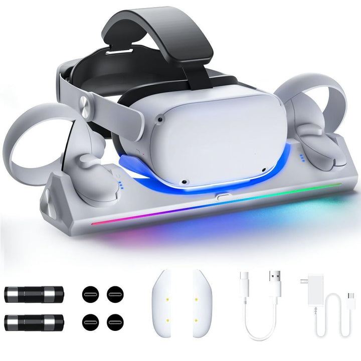 VR-Headset-Ladestation mit Rgb-Beleuchtung Karnz