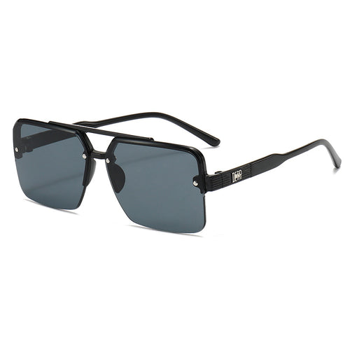 Damen modische quadratische Sonnenbrille mit Farbverlauf Karnz