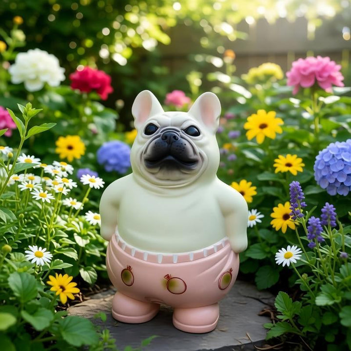Lustige Hundefigur Karnz