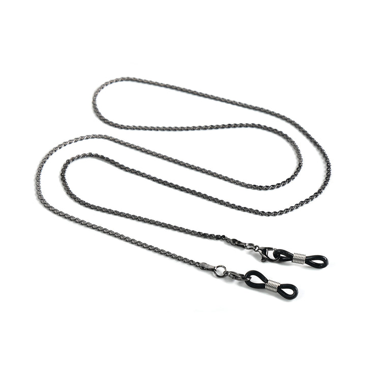 Stylische Metall Brillen Kette Karnz