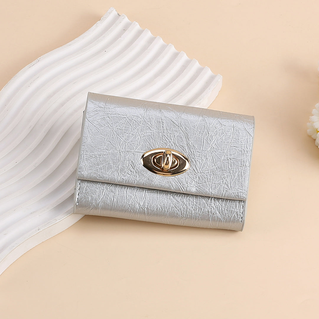 Elegante Krokodilprägung Clutch