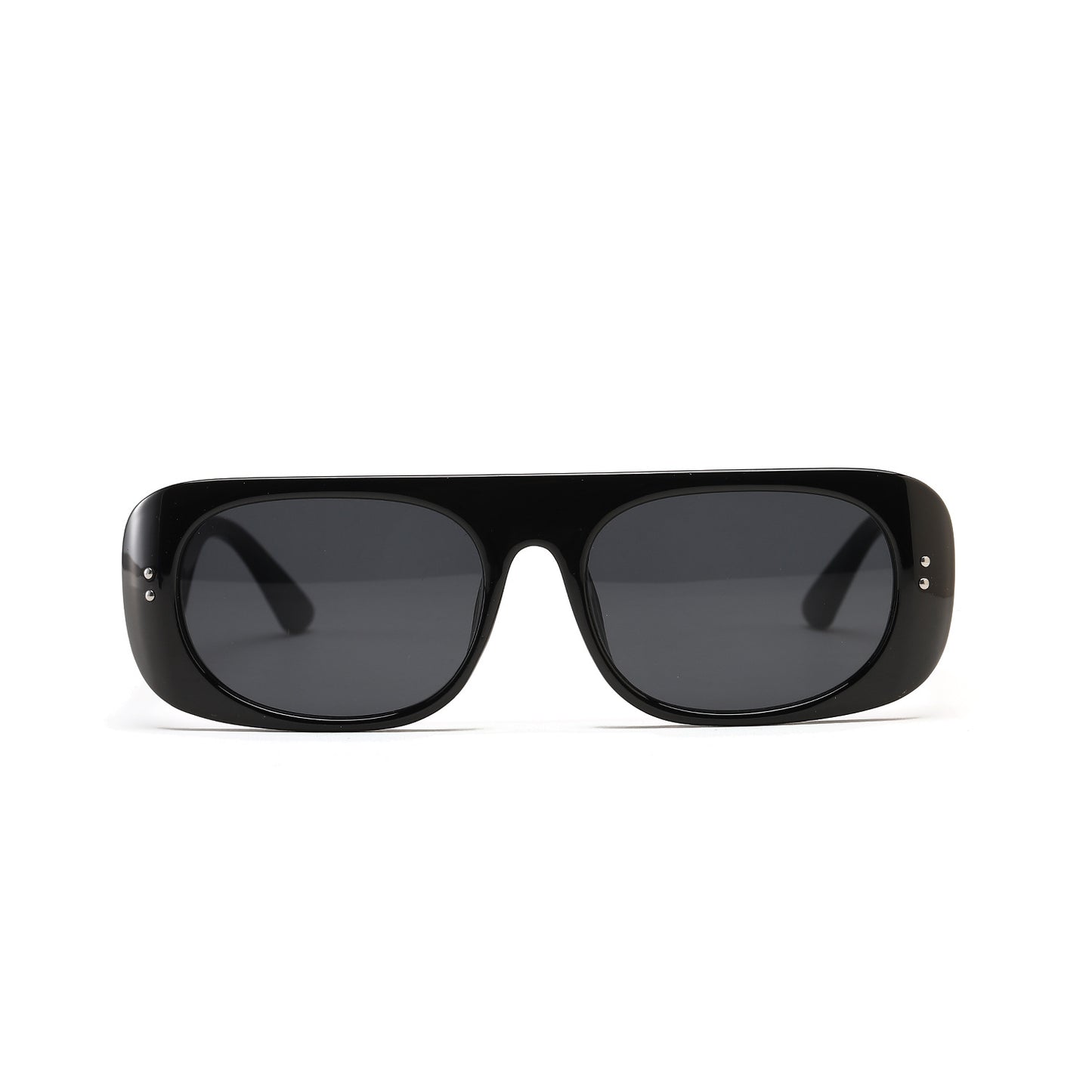 Damen trendige Sonnenbrille im modernen futuristischen Design Karnz