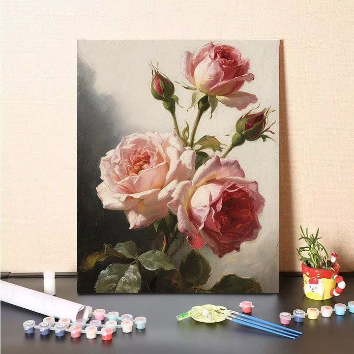 DIY Florales Malset Karnz