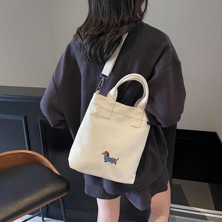 Stylische Canvas-Handtasche Karnz