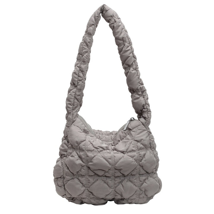 Gepolsterte Schlappen-Handtasche