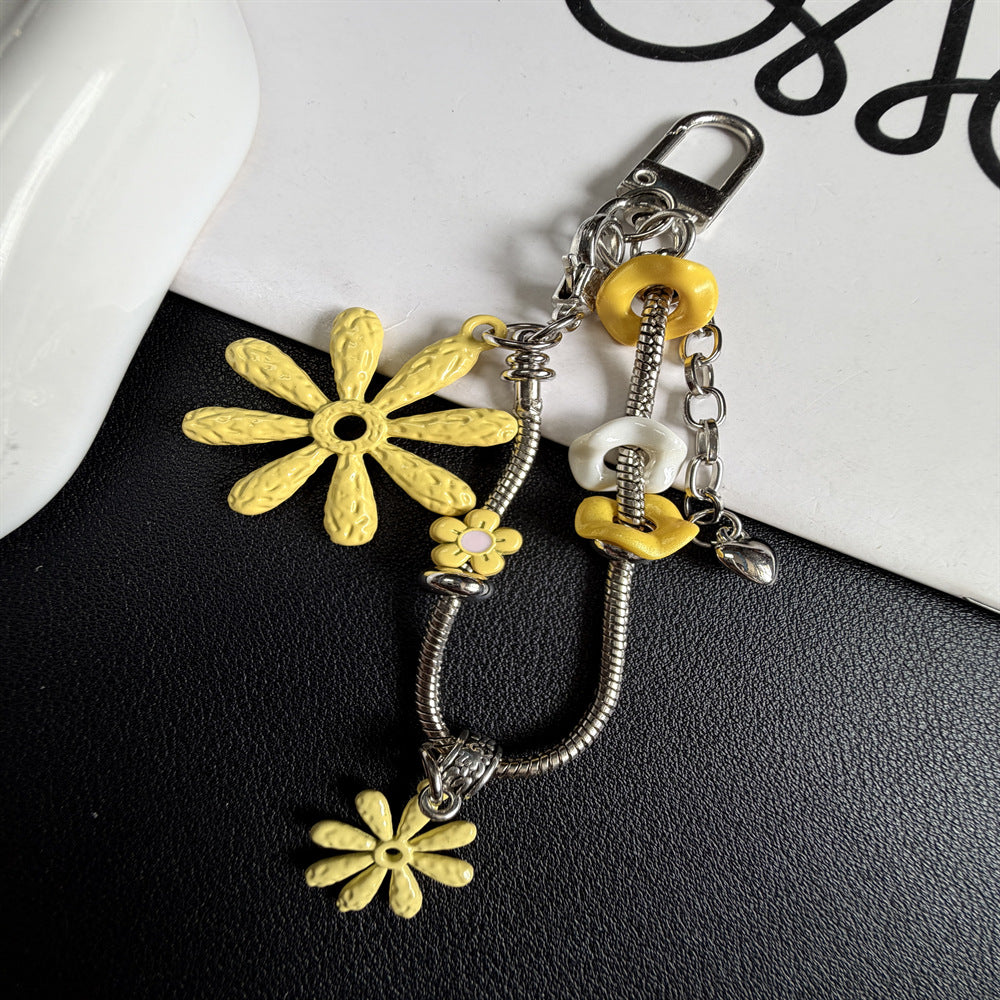 Blumenthema Charm Schlüsselanhänger Karnz