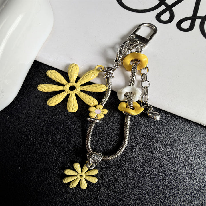 Blumenthema Charm Schlüsselanhänger Karnz