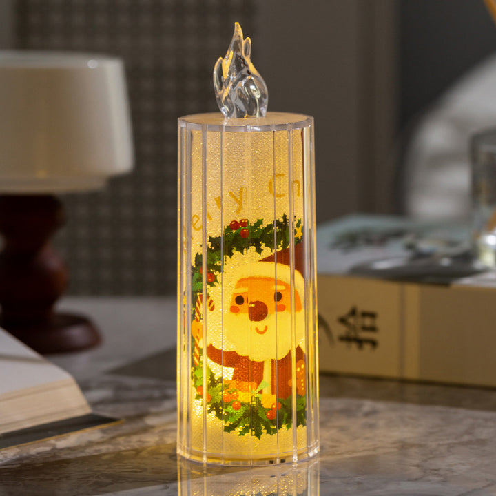 LED Weihnachtskerze