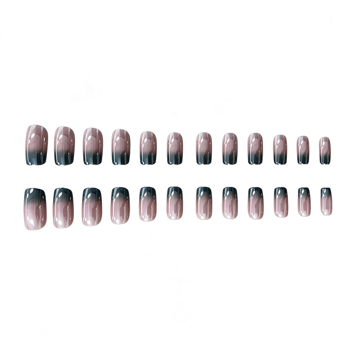 Premium Glänzende Ombre Nagelverlängerungen Karnz