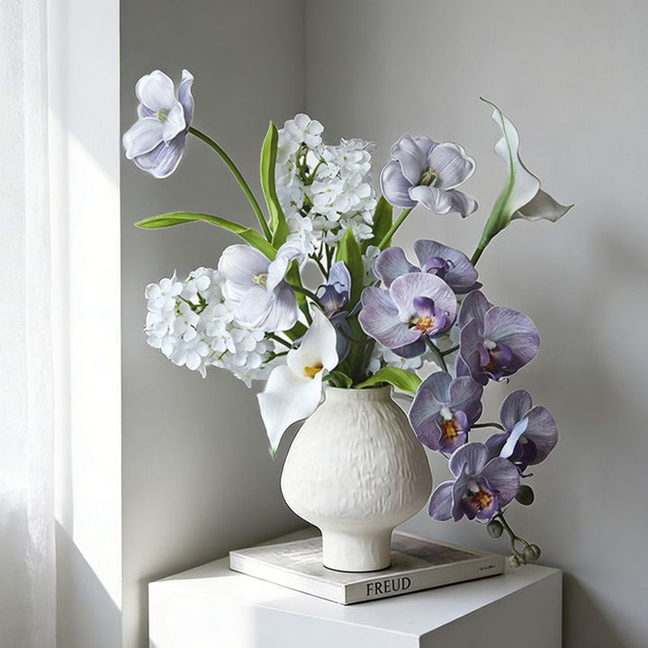 Premium Dekorative Florale Anzeige