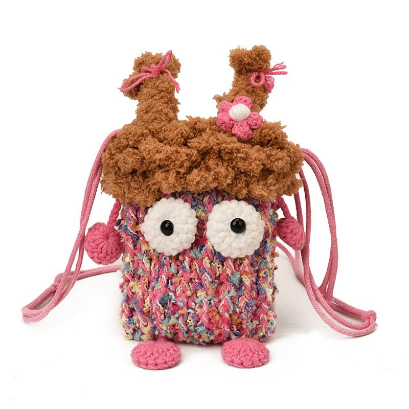 Fun Character Häkel Mini Tasche