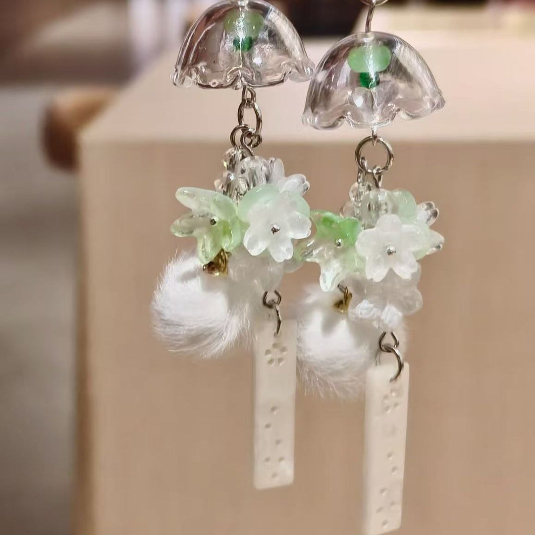 Inspirierender Blumenanhänger Charm Karnz