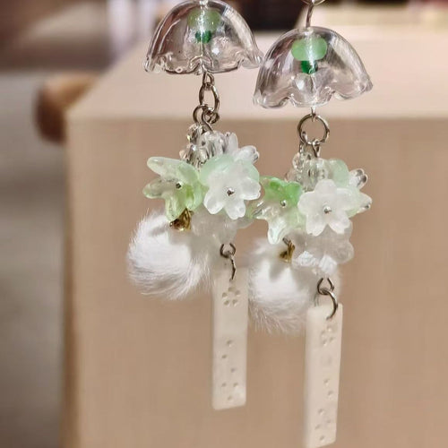 Inspirierender Blumenanhänger Charm Karnz