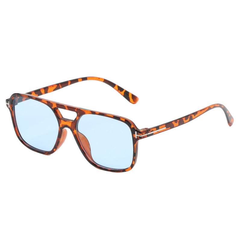 Damen modische Sonnenbrille im trendigen Schildpatt-Design Karnz