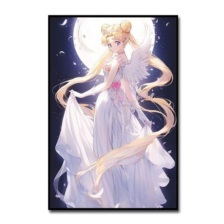 Fantasy-Charakter-Artdruck auf Leinwand Karnz