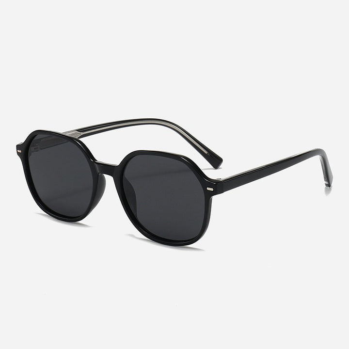 Damen modische Sonnenbrille im extravaganten Schildpatt-Design Karnz