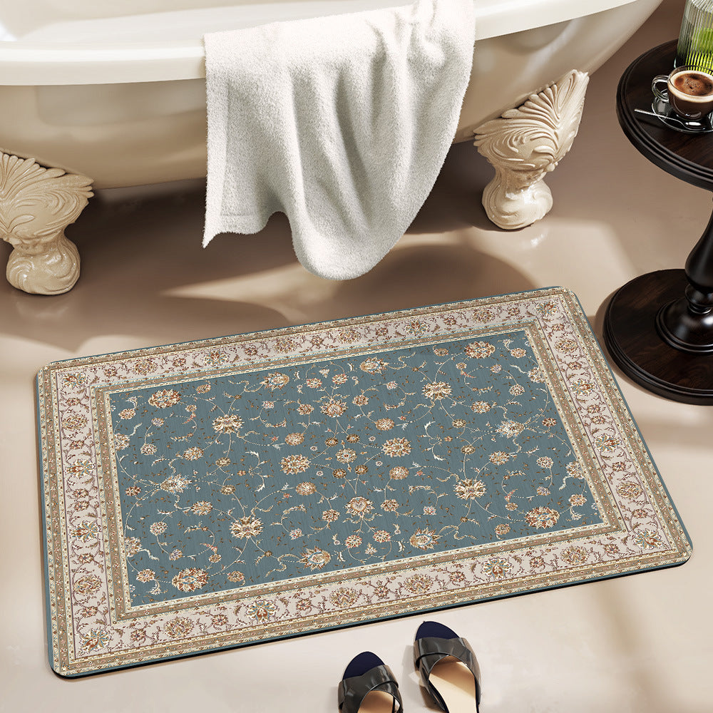 Luxuriöse vintage-inspirierte Badmatte Karnz