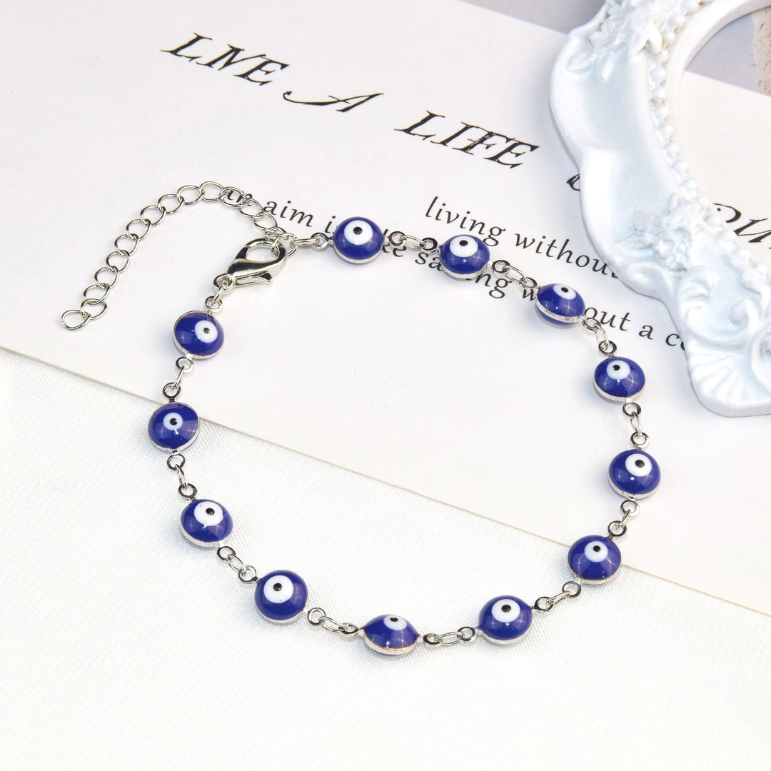 Bunte Augen Charm Brille Kette Karnz