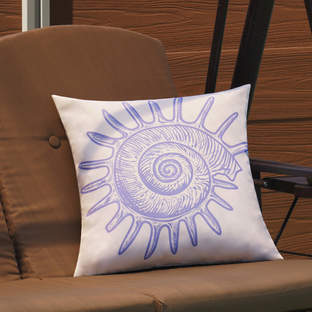 Dekoratives Kissen mit maritimem Sternmotiv