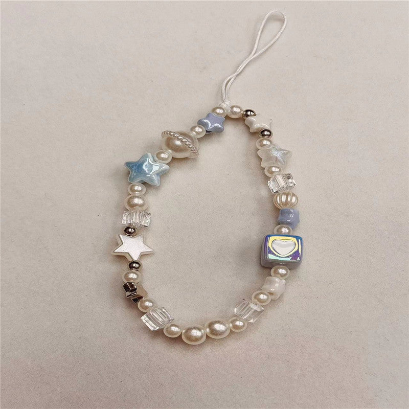 Dekorativer Beaded Brillenriemen Karnz