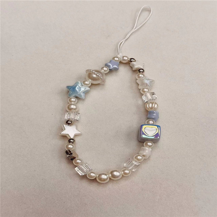 Dekorativer Beaded Brillenriemen Karnz