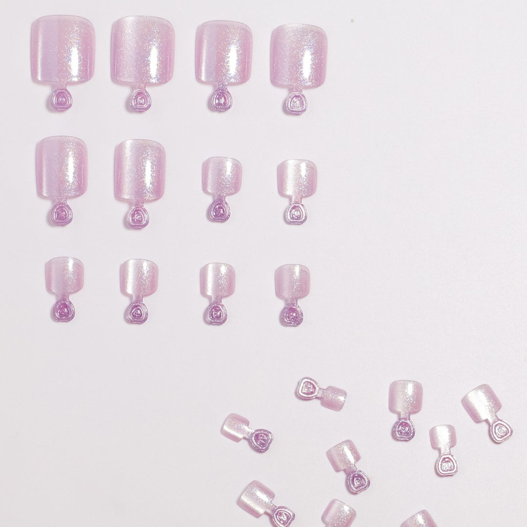 Glimmering Press-On Nail Set Karnz