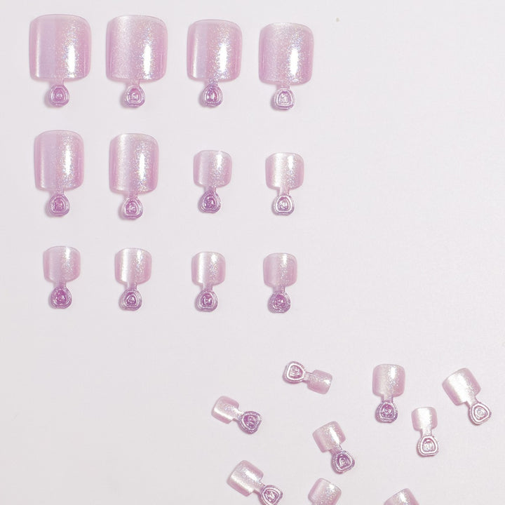 Glimmering Press-On Nail Set Karnz
