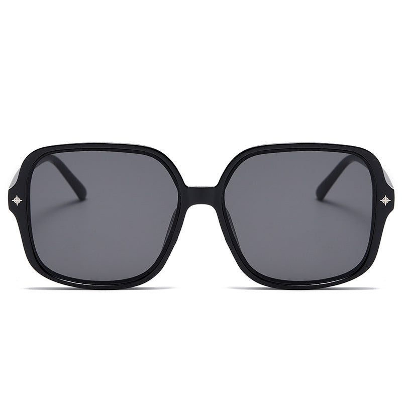 Damen elegante quadratische Sonnenbrille Karnz
