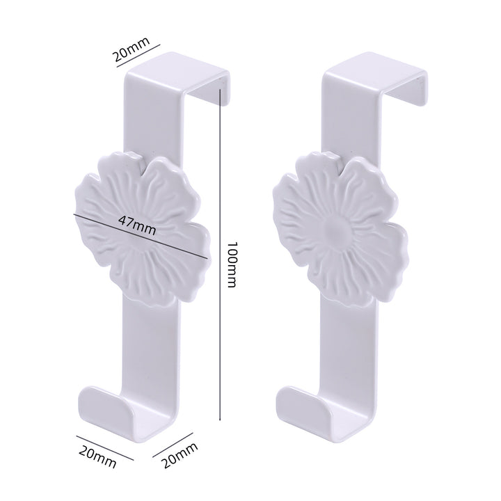Unisex Wandhaken mit floralem Design Karnz