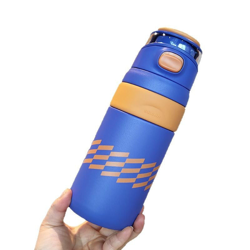 Damen BPA-freie Wasserflasche mit innovativem Sicherheitsverschluss Karnz