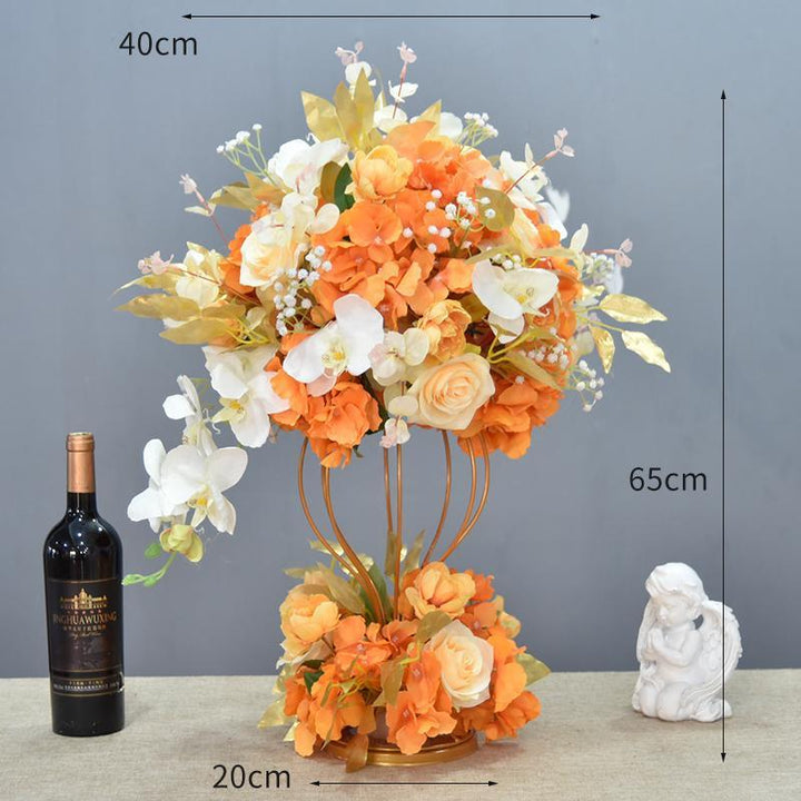 Luxuriöse Blumenmitte