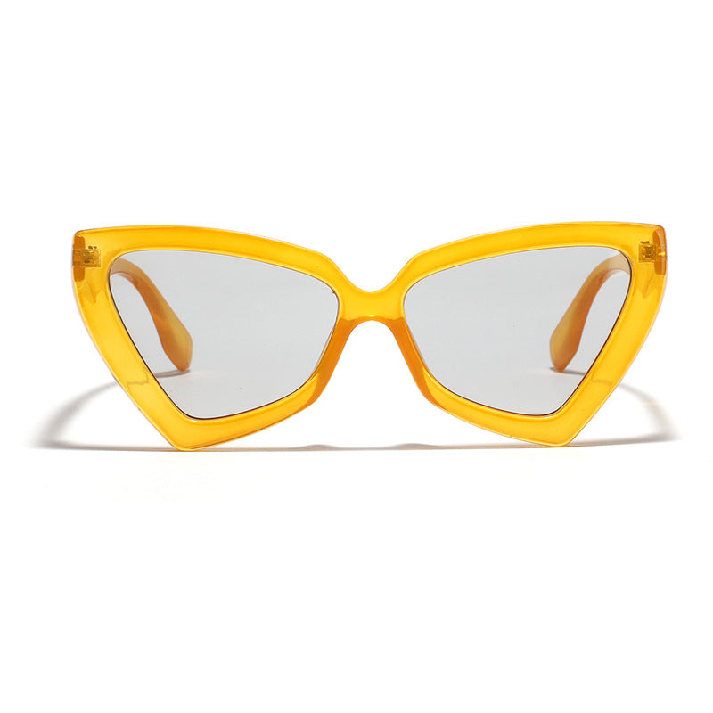 Damen Cat-Eye Sonnenbrille mit verspiegelten Gläsern und robustem Rahmen Karnz