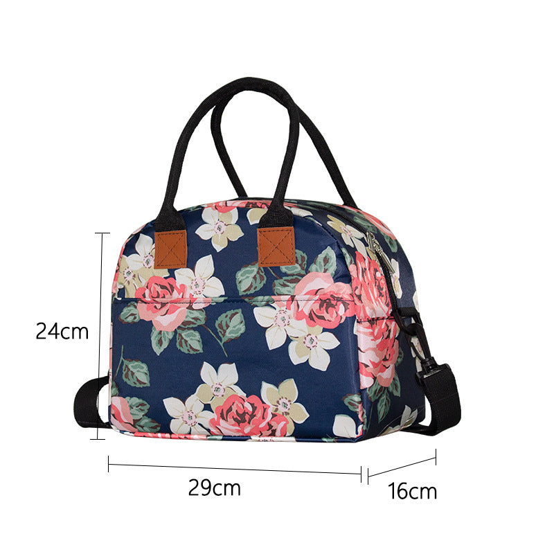 Damen Mehrzweck Blumenhandtasche Karnz