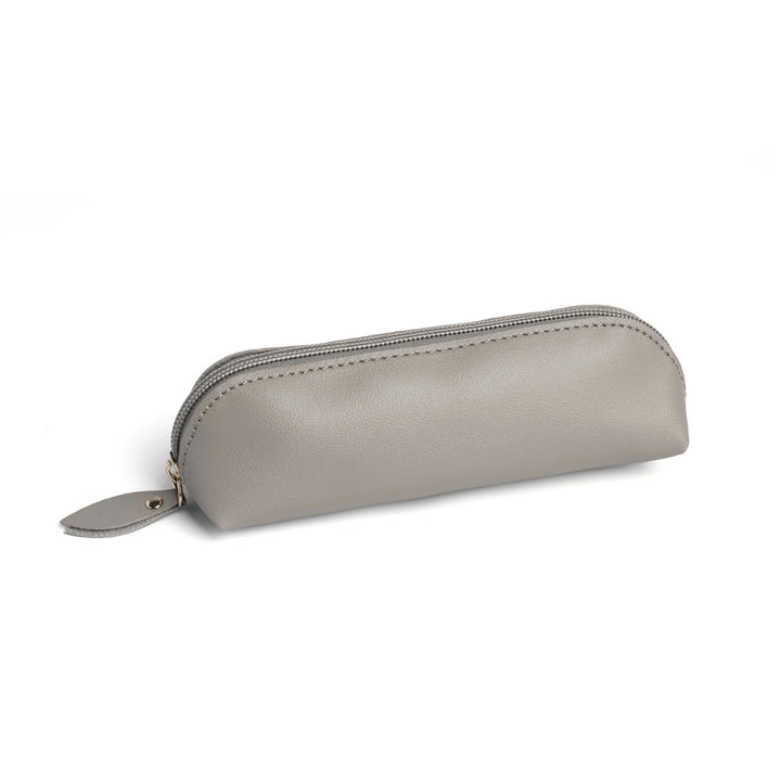 Premium Leder Reißverschluss Bleistift Etui Karnz