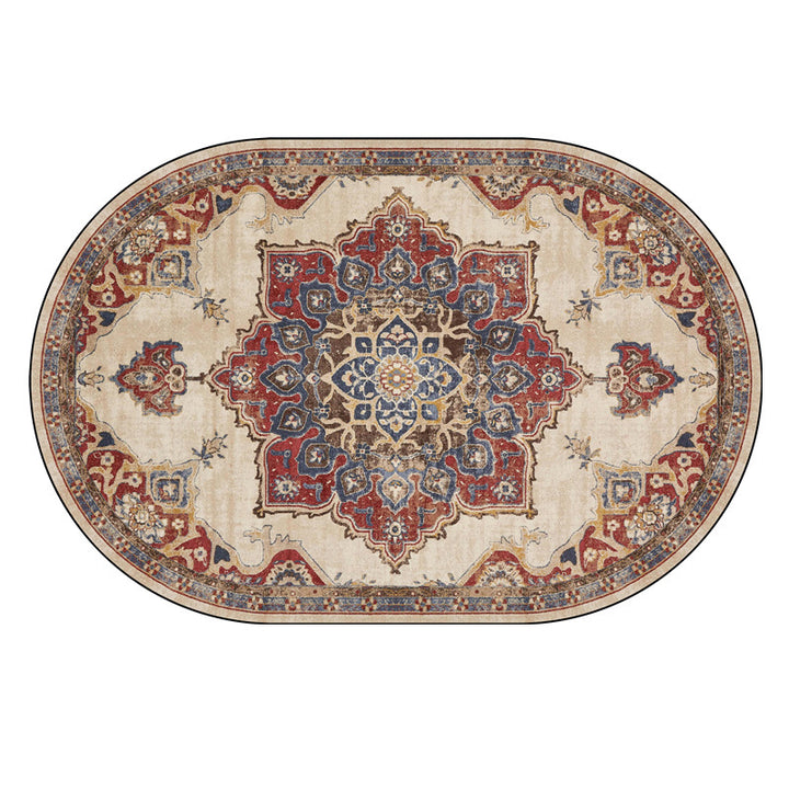 Eleganter vom Vintage inspirierter Teppich