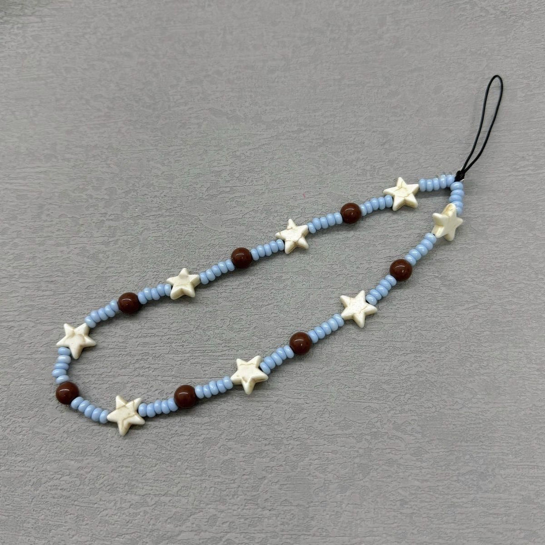 Star und Perle Telefon Charm Karnz