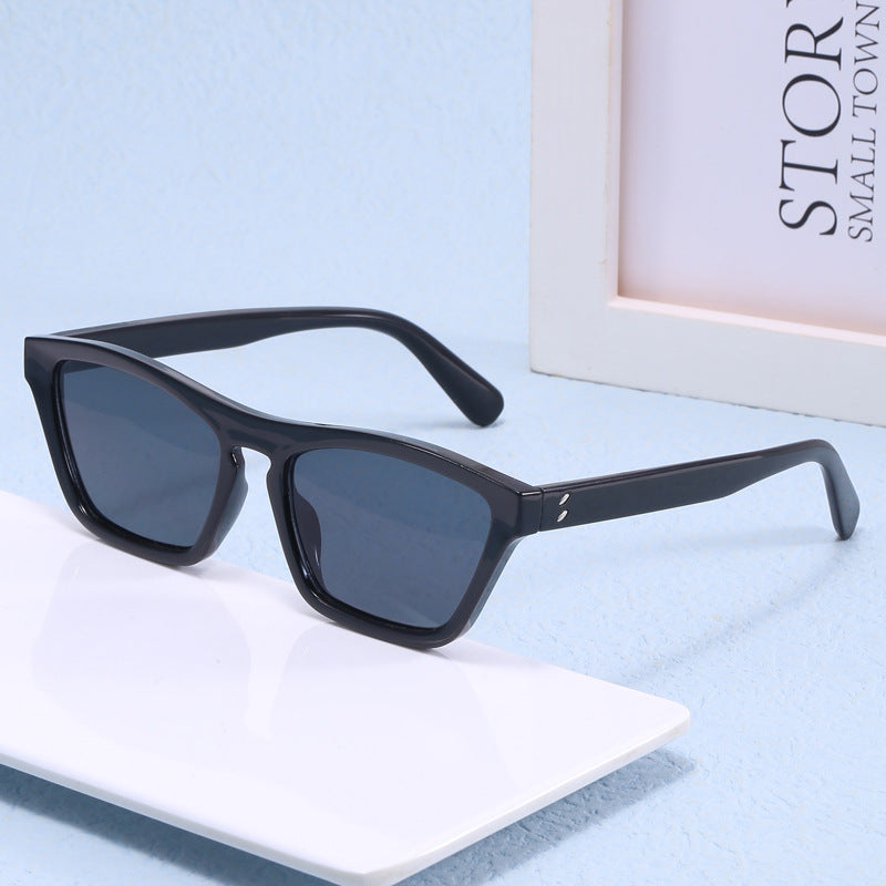 Damen modische Sonnenbrille im trendigen geometrischen Design Karnz